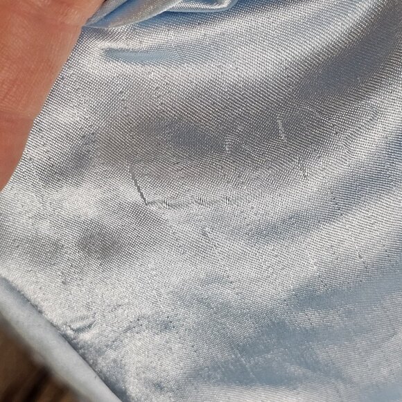 Lot Of 2 Pro‎ Goleem Blue Teddy Bear Satin Minky Security Blanket Lovey Knit Hat - Picture 11 of 12